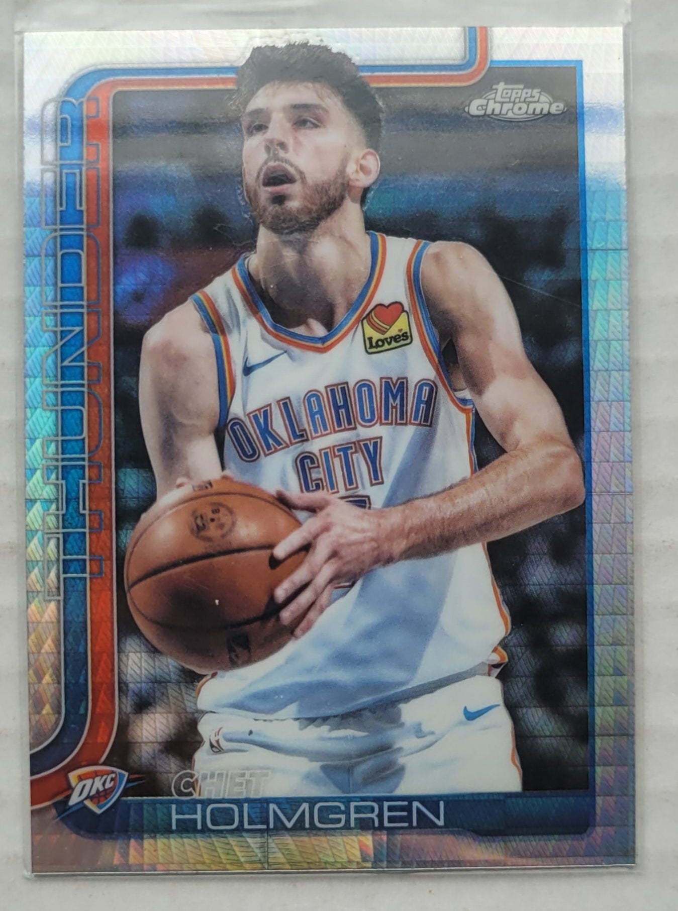 Chet Holmgren - 2025-26 Topps Chrome Prism Refractors #134