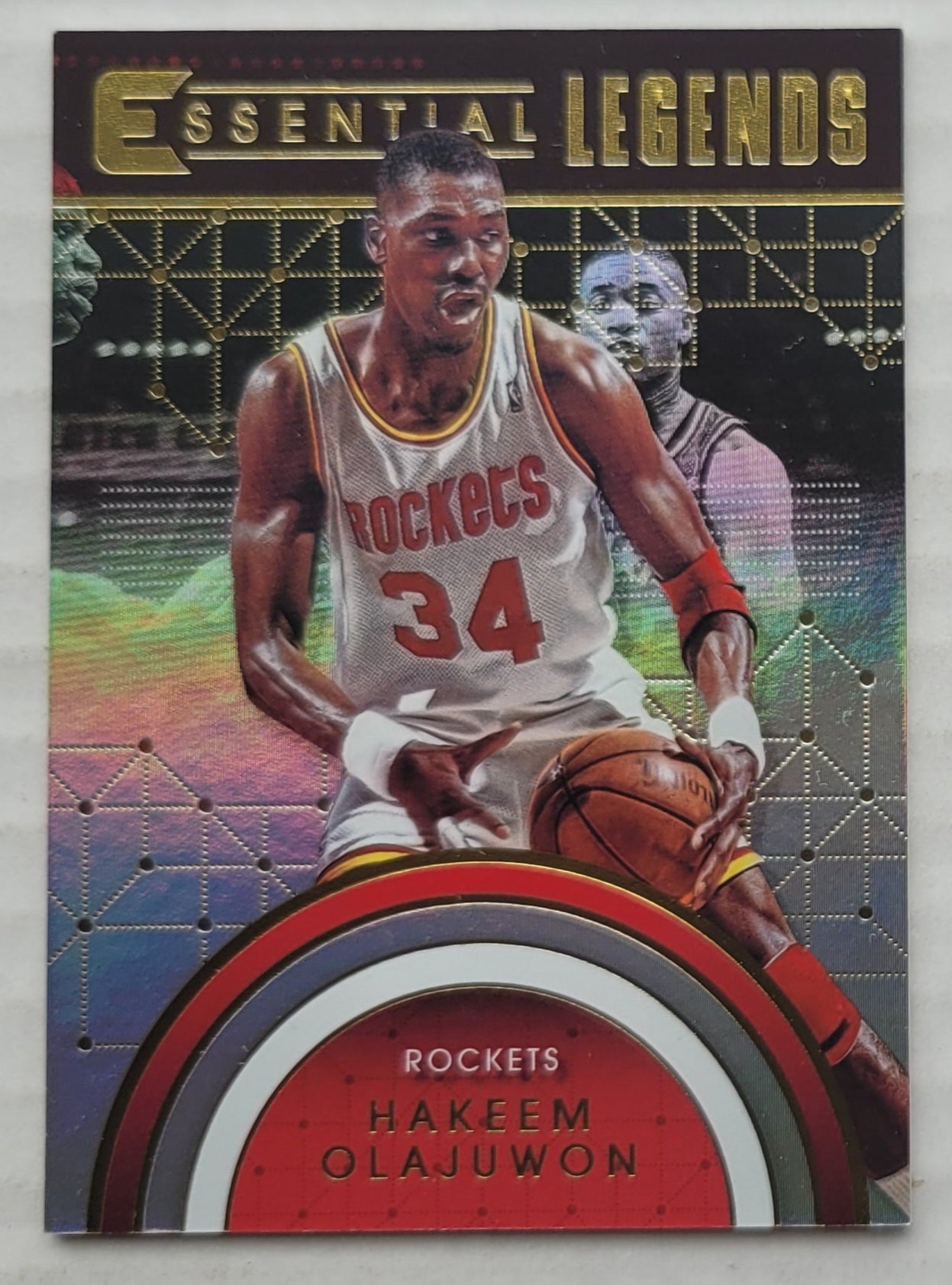 Hakeem Olajuwon - 2017-18 Panini Essentials Essential Legends #EL17