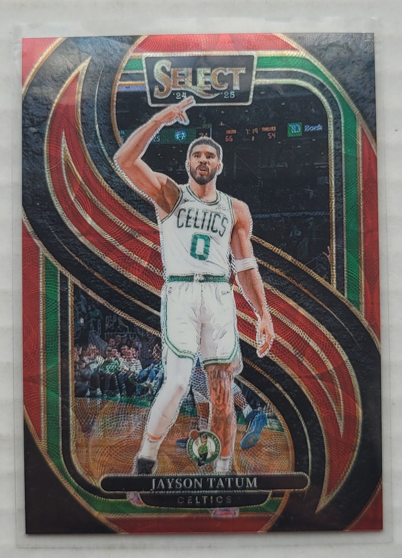 Jayson Tatum - 2024-25 Select Red Scope Prizms #110 - 167/249