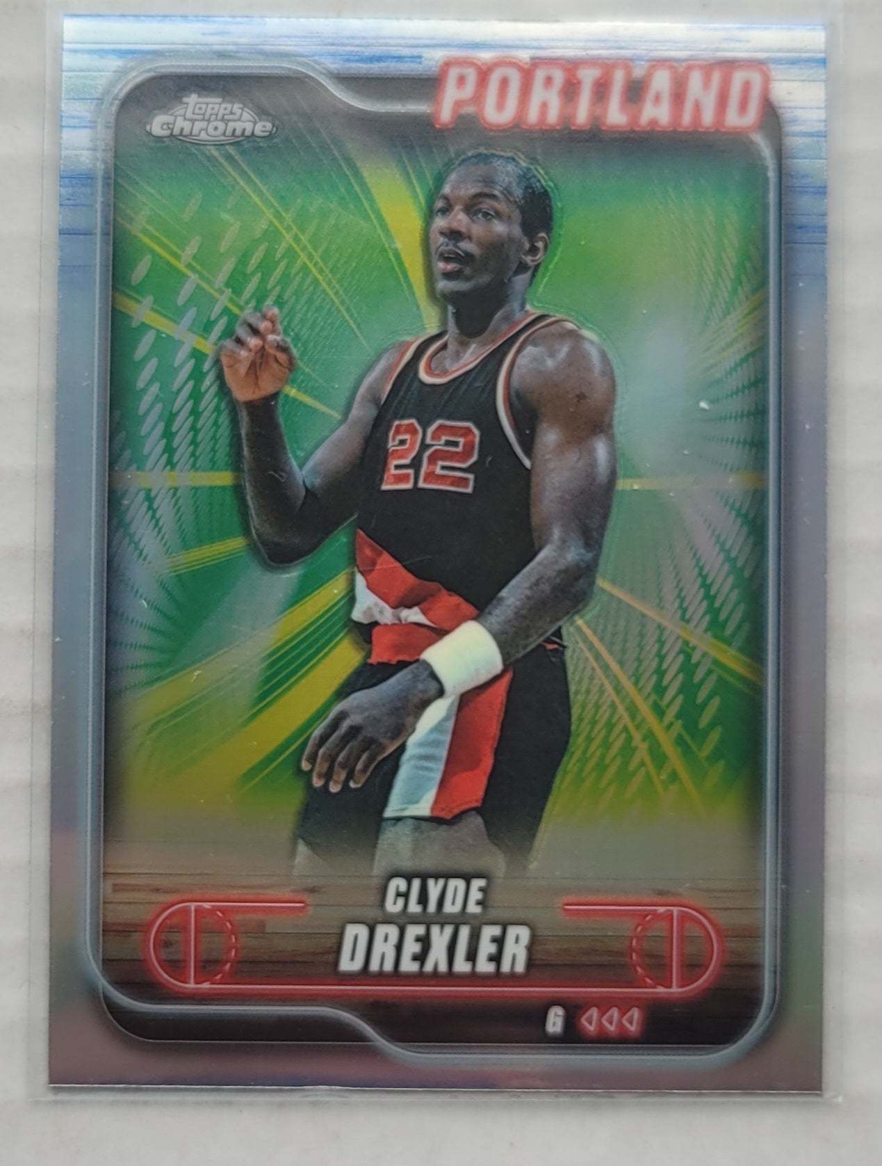 Clyde Drexler - 2024-25 Topps Chrome Refractors #30