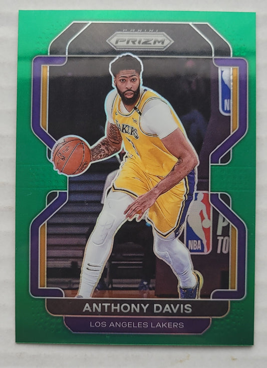 Anthony Davis - 2021-22 Panini Prizm Prizms Green #53