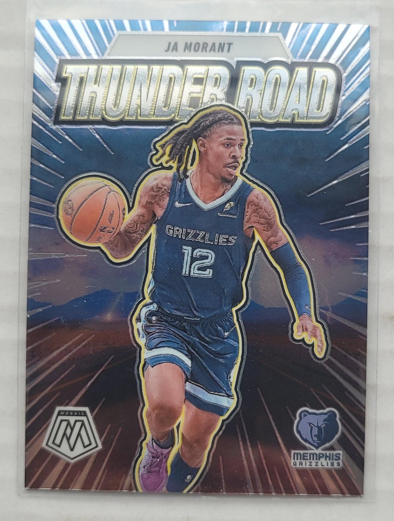 Ja Morant - 2024-25 Panini Mosaic Thunder Road #10