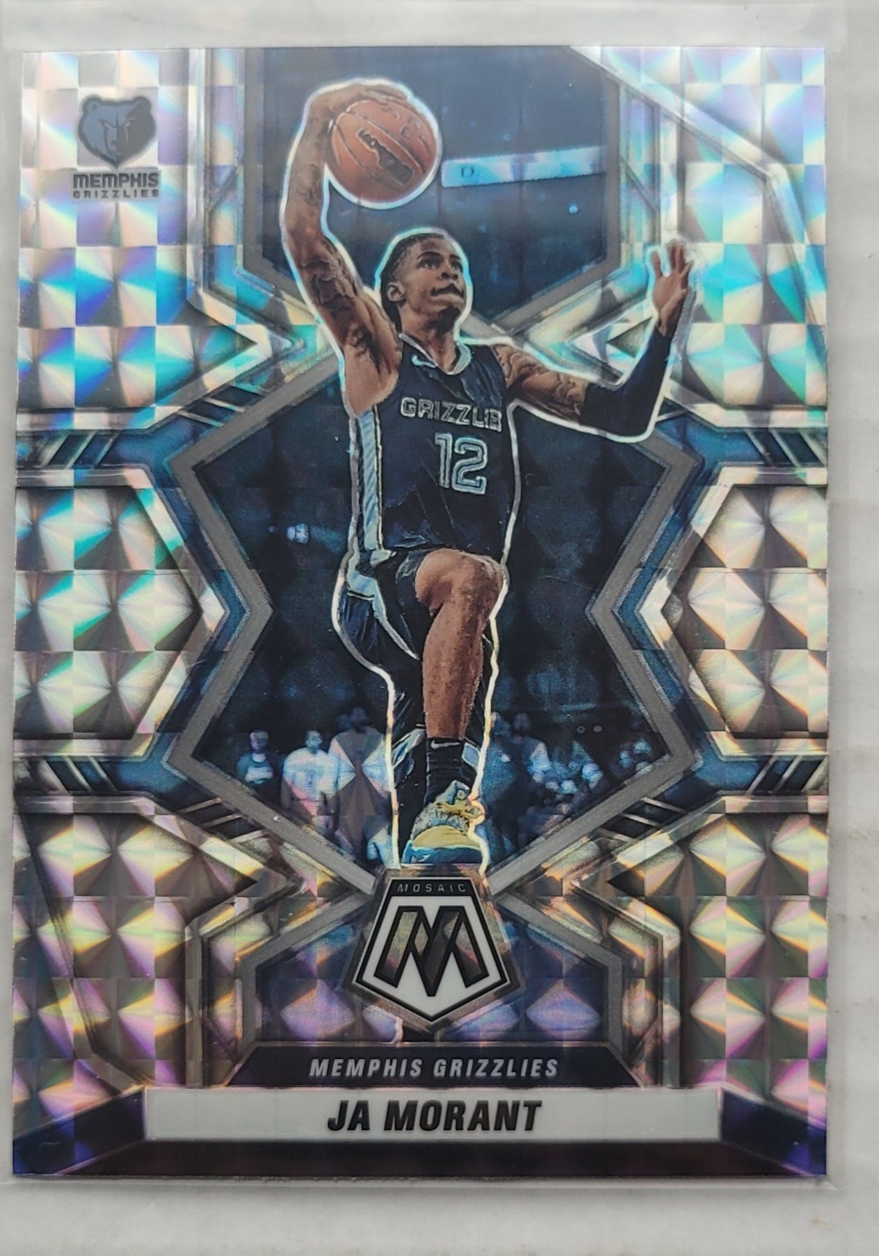 Ja Morant - 2021-22 Panini Mosaic Mosaic #12
