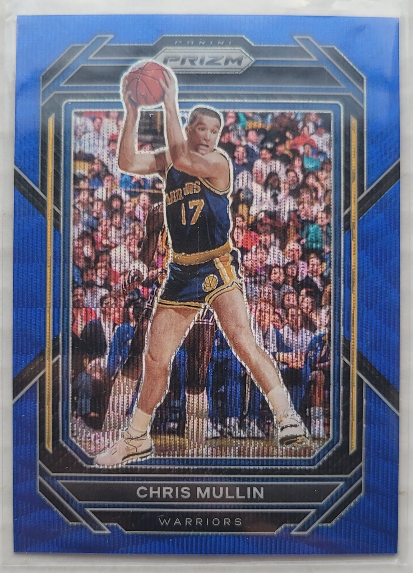 Chris Mullin - 2022-23 Panini Prizm Prizms Blue Wave #295