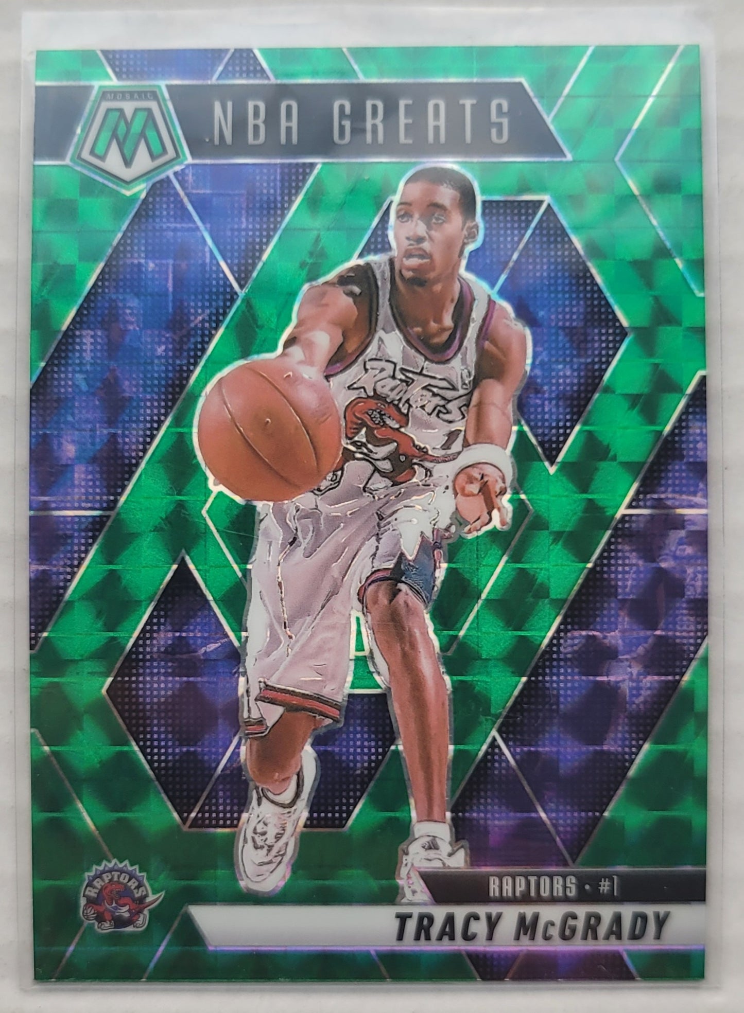 Tracy McGrady - 2024-25 Panini Mosaic Mosaic Green #298 Greats