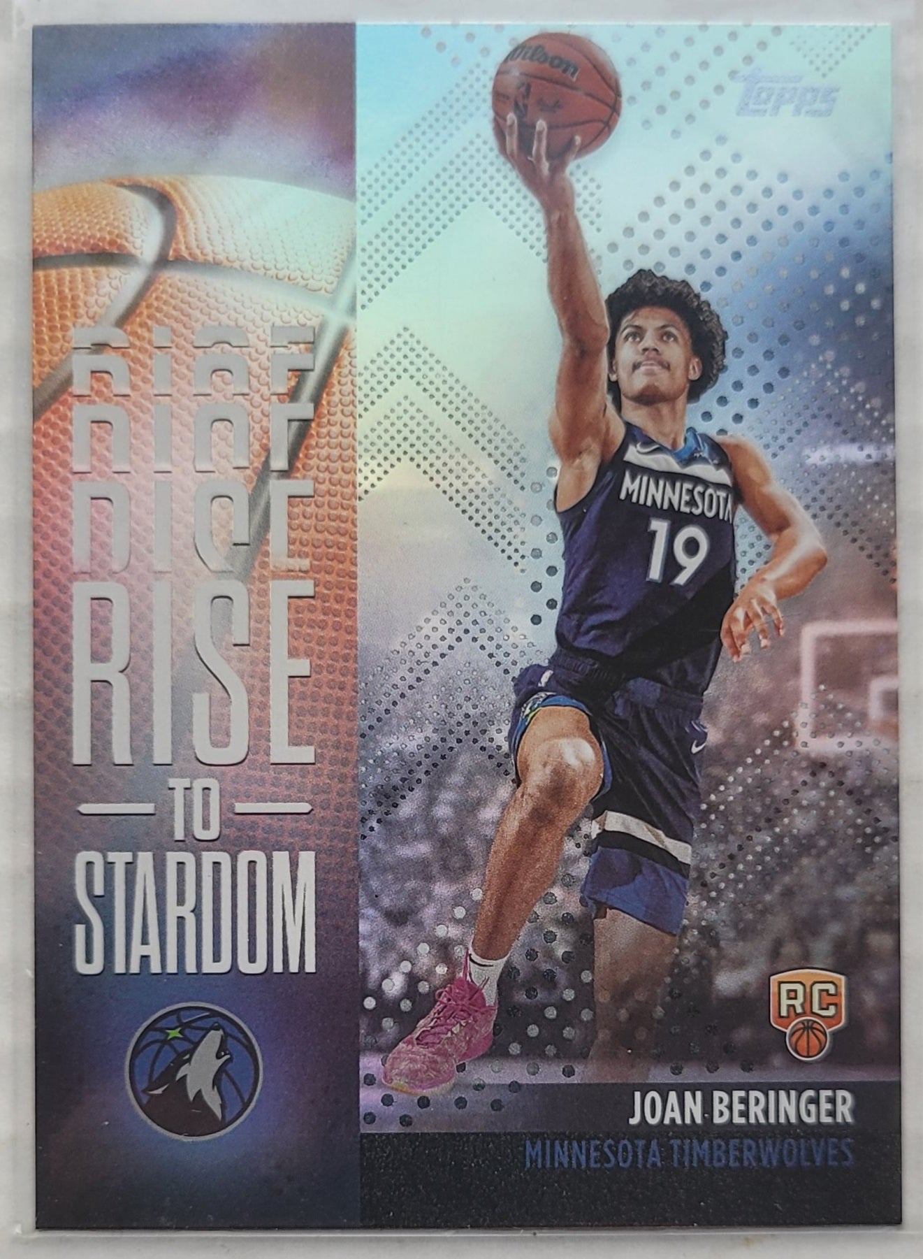 Joan Beringer - 2025-26 Topps Rise to Stardom Rainbow Foilboard #RTS17