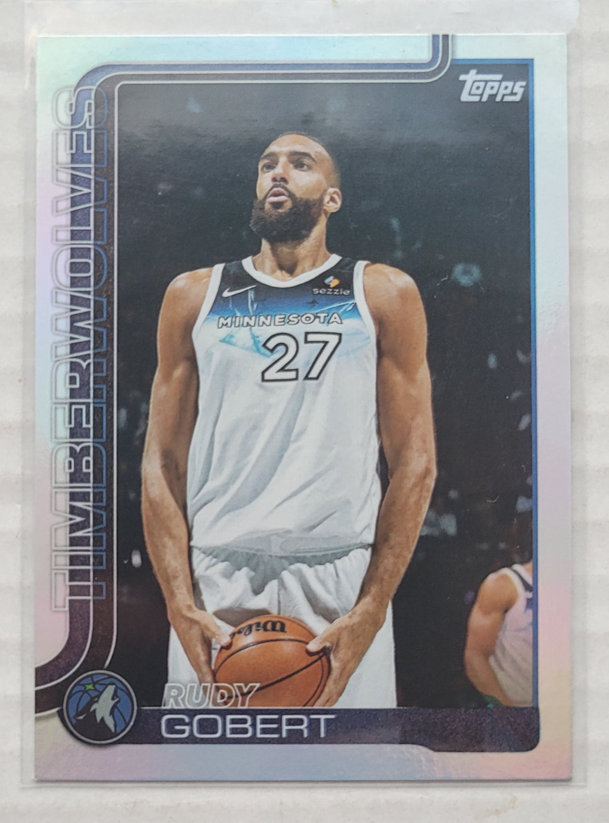 Rudy Gobert - 2025-26 Topps Rainbow Foilboard #111