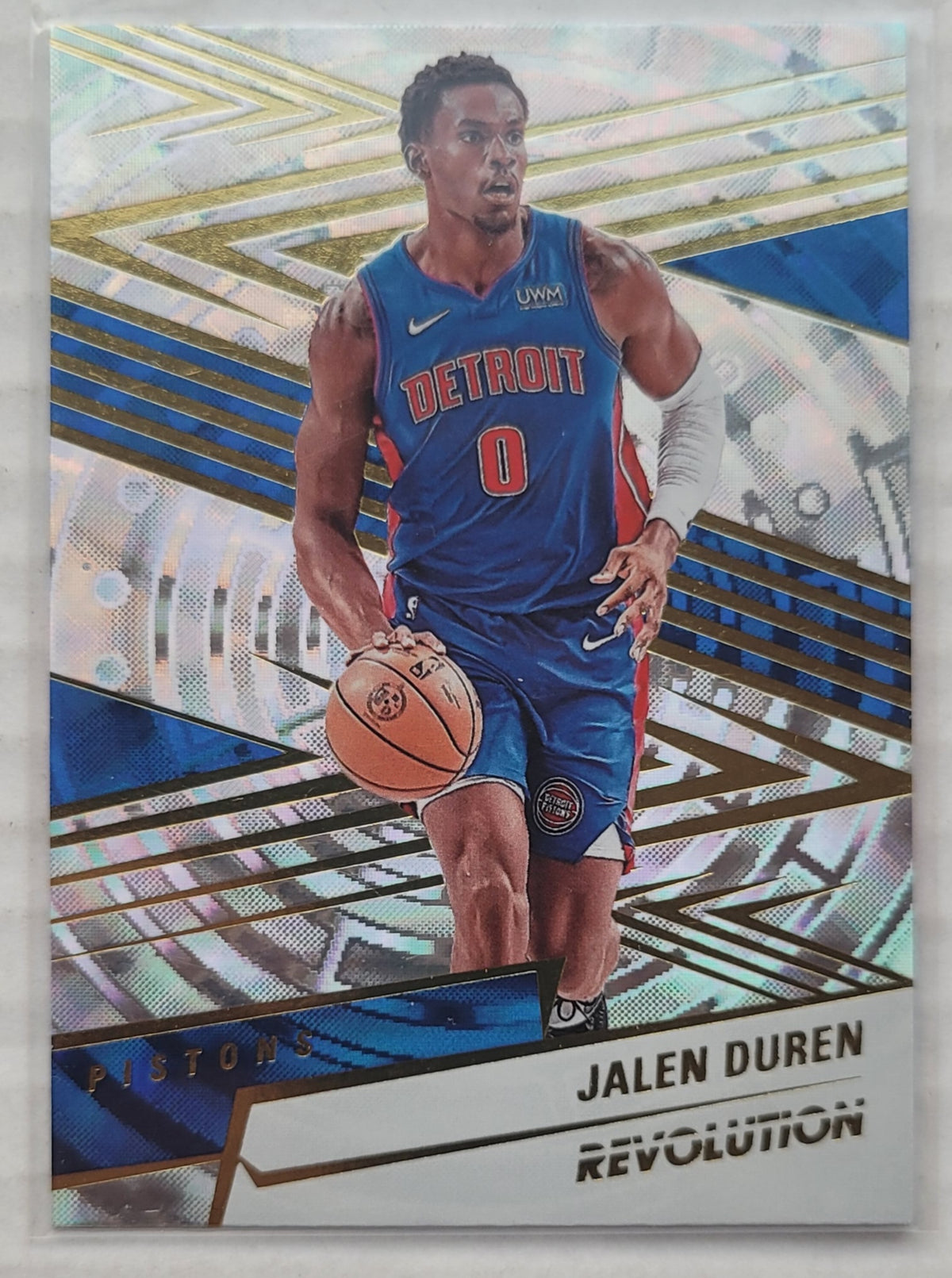 Jalen Duren - 2024-25 Panini Revolution Fractal #47