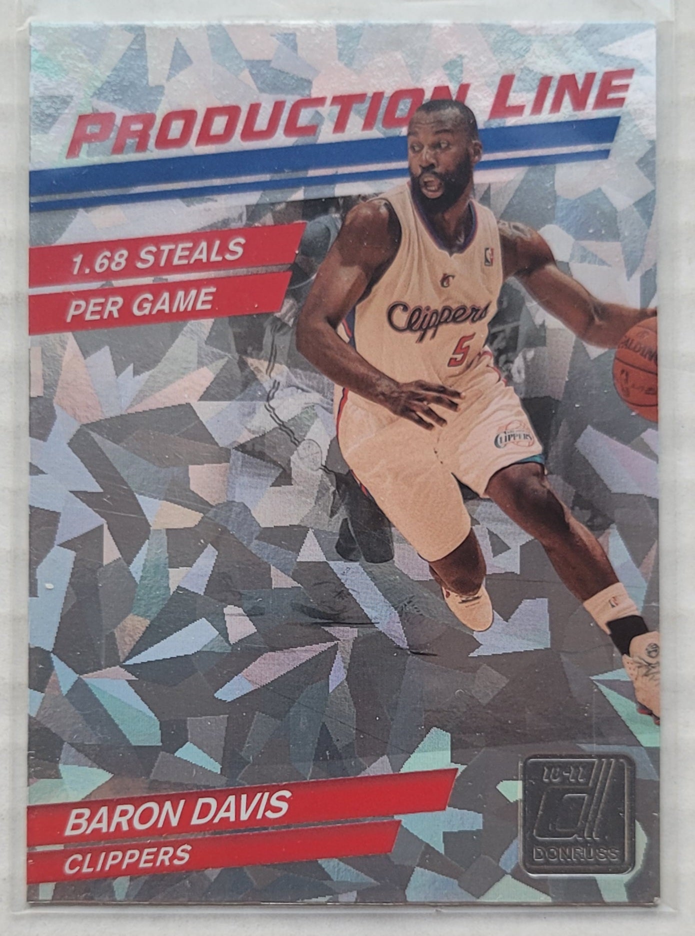 Baron Davis - 2010-11 Donruss Production Line Rack Packs #84