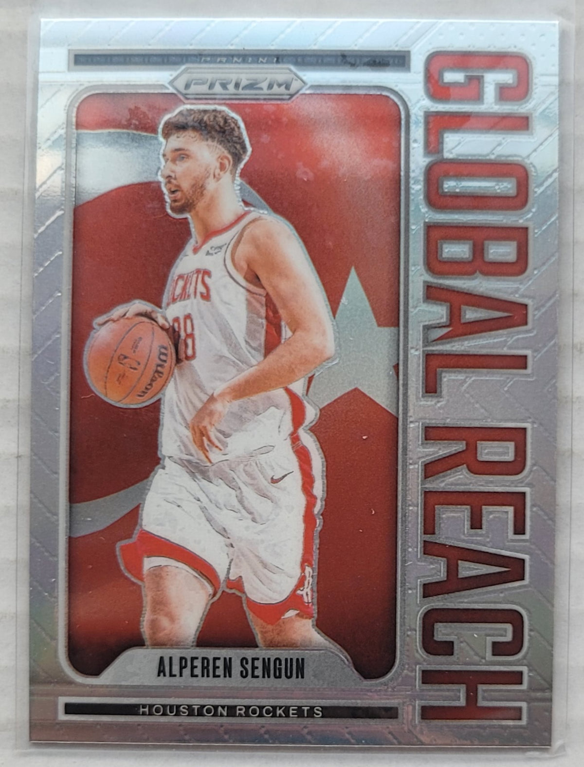 Alperen Sengun - 2024-25 Panini Prizm Global Reach Prizms Silver #1