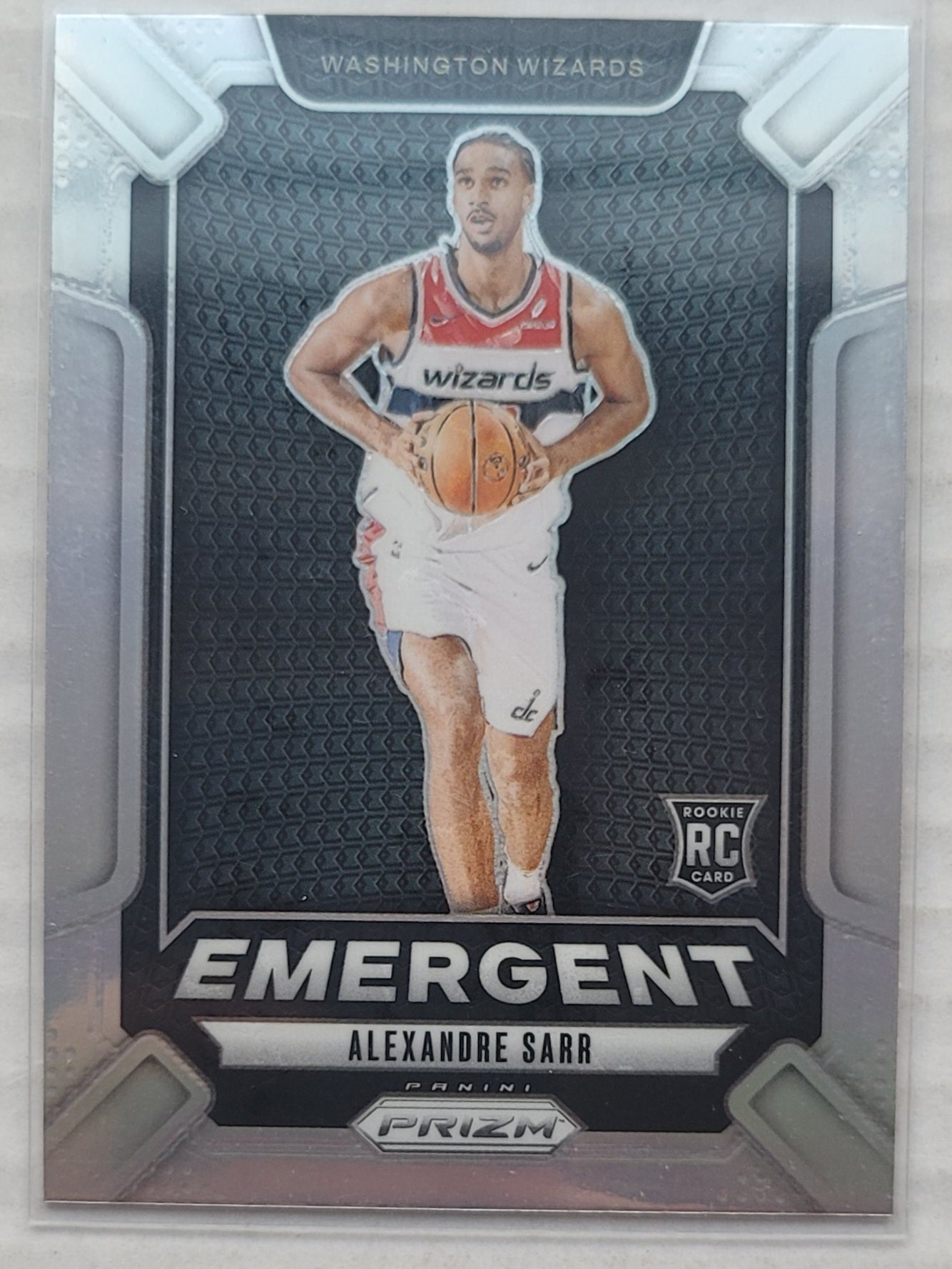 Alexandre Sarr - 2024-25 Panini Prizm Emergent Prizms Silver #14