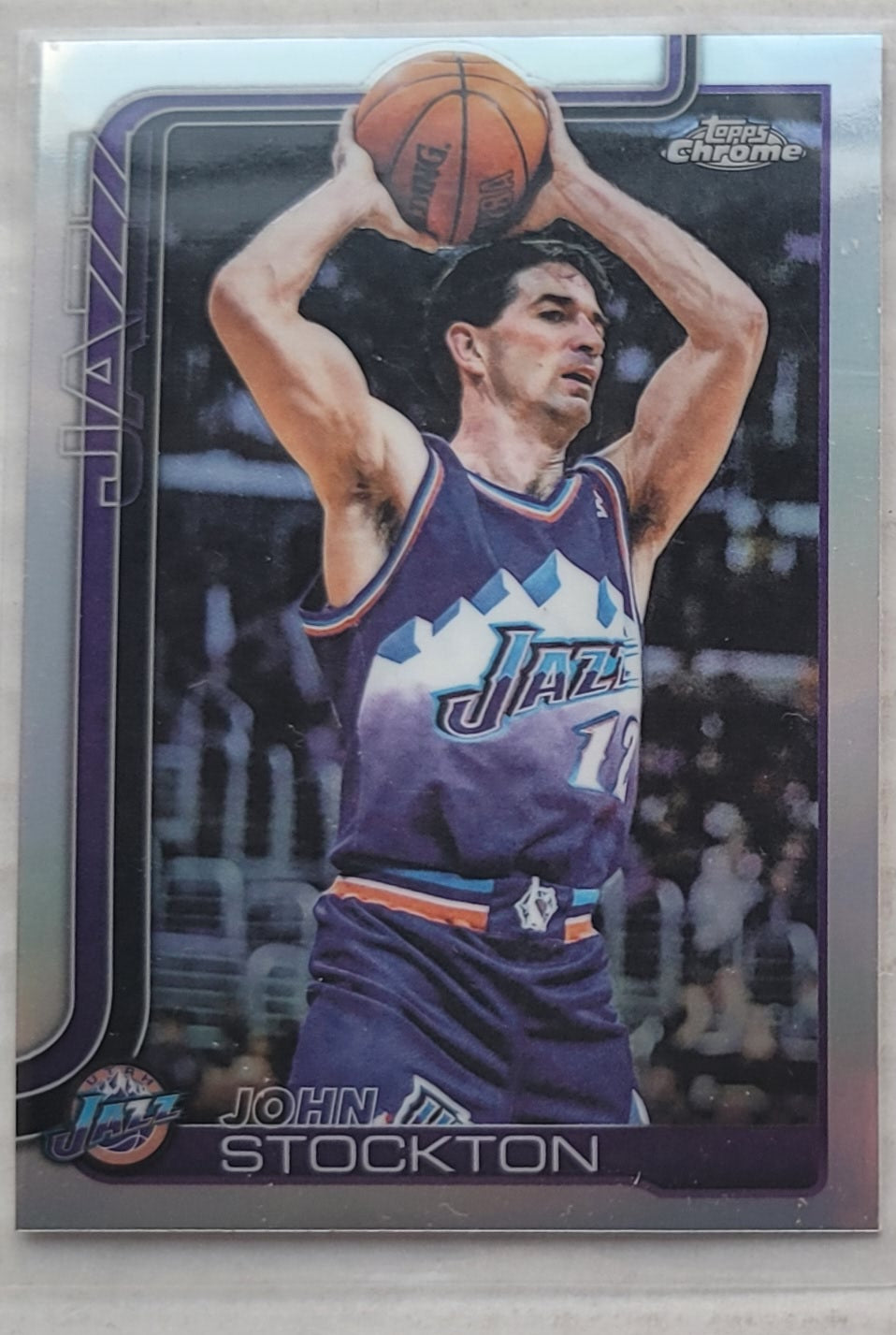 John Stockton - 2025-26 Topps Chrome Refractors #250