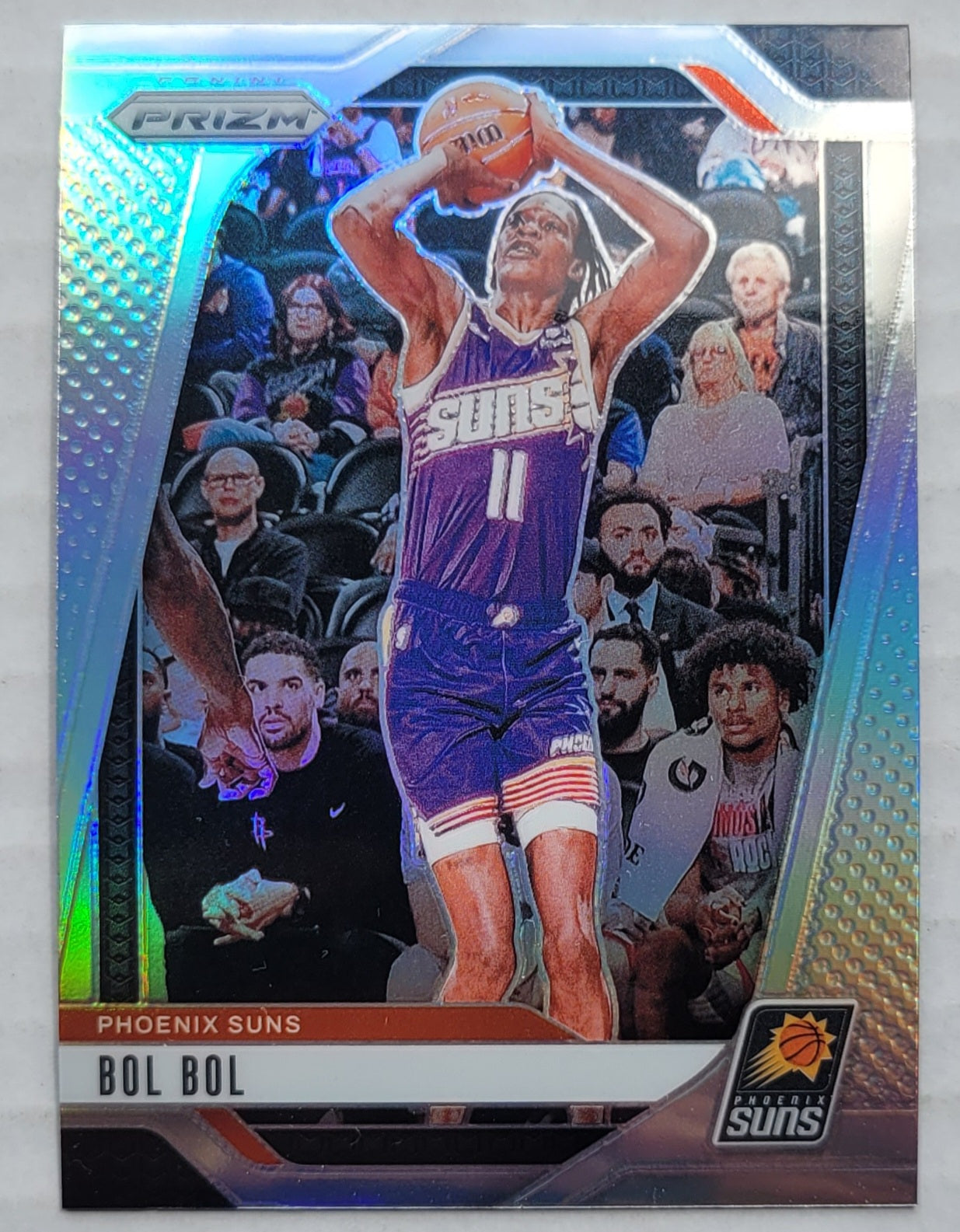 Bol Bol - 2024-25 Panini Prizm Prizms Silver #80