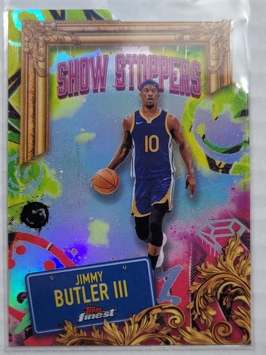 Jimmy Butler III - 2024-25 Finest Showstoppers Refractors #S9
