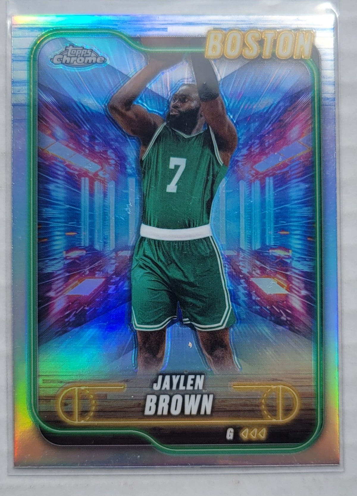 Jaylen Brown - 2024-25 Topps Chrome Refractors #28