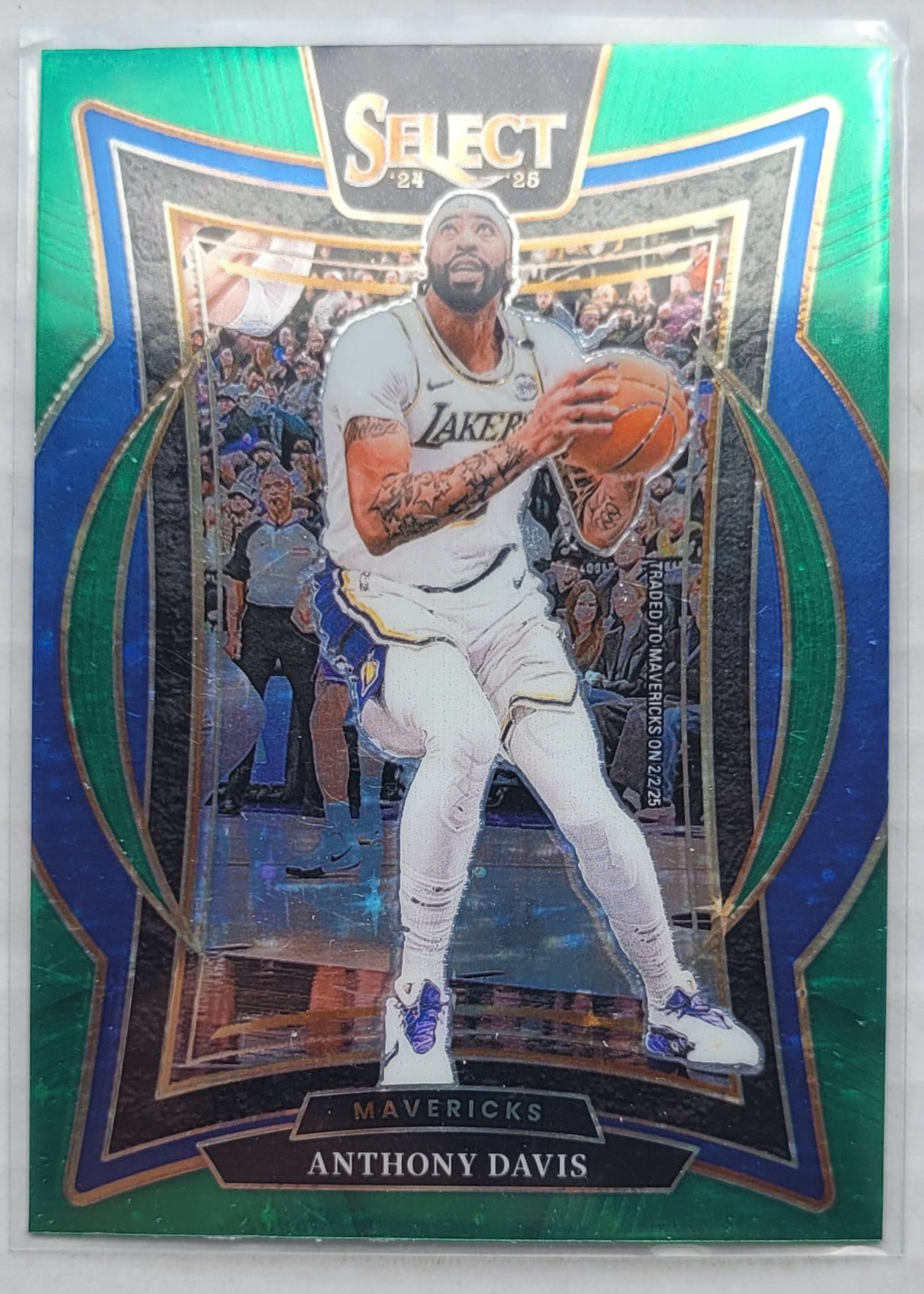 Anthony Davis - 2024-25 Select Green Stars Prizms #25