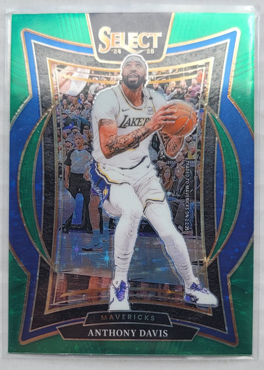 Anthony Davis - 2024-25 Select Green Stars Prizms #25