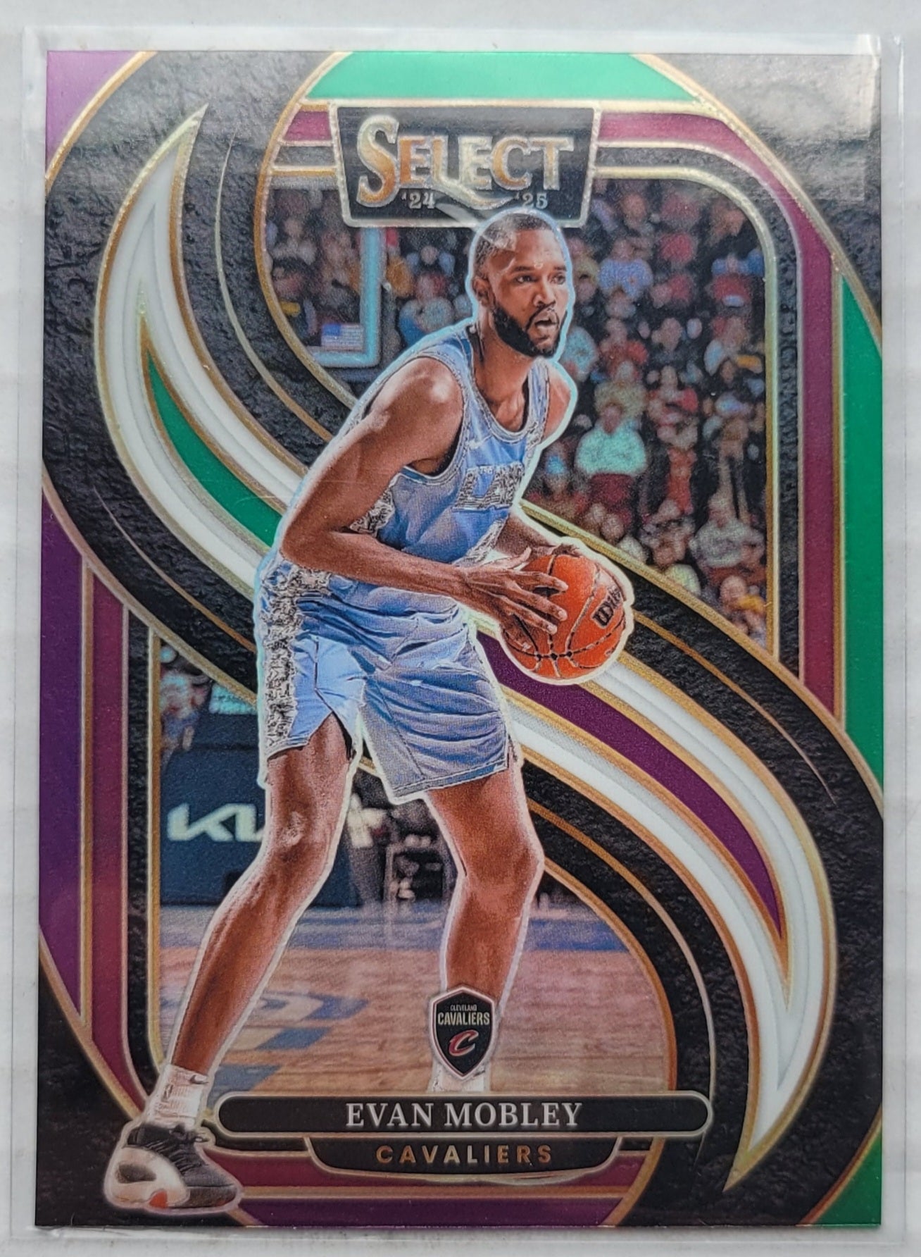 Evan Mobley - 2024-25 Select Green White Purple Prizms #112