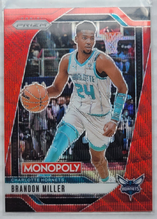 Brandon Miller - 2024-25 Panini Prizm Monopoly Red #32