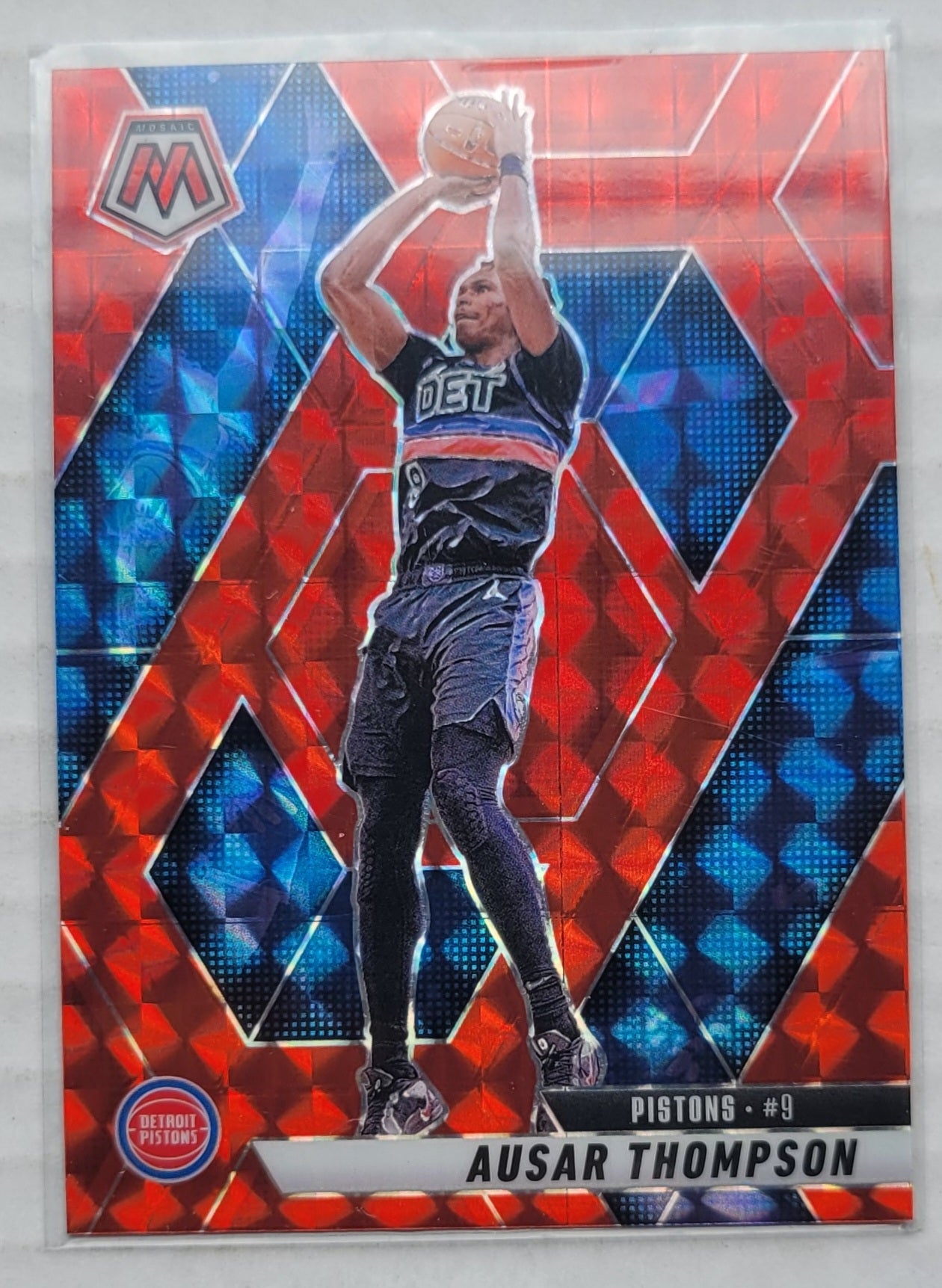 Ausar Thompson - 2024-25 Panini Mosaic Mosaic Red #46