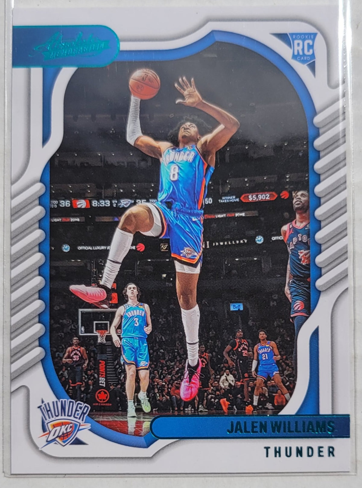 Jalen Williams - 2022-23 Panini Chronicles Teal #106 Absolute RC