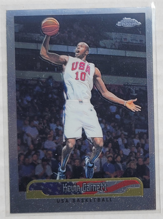 Kevin Garnett - 1999-00 Topps Chrome #250 USA