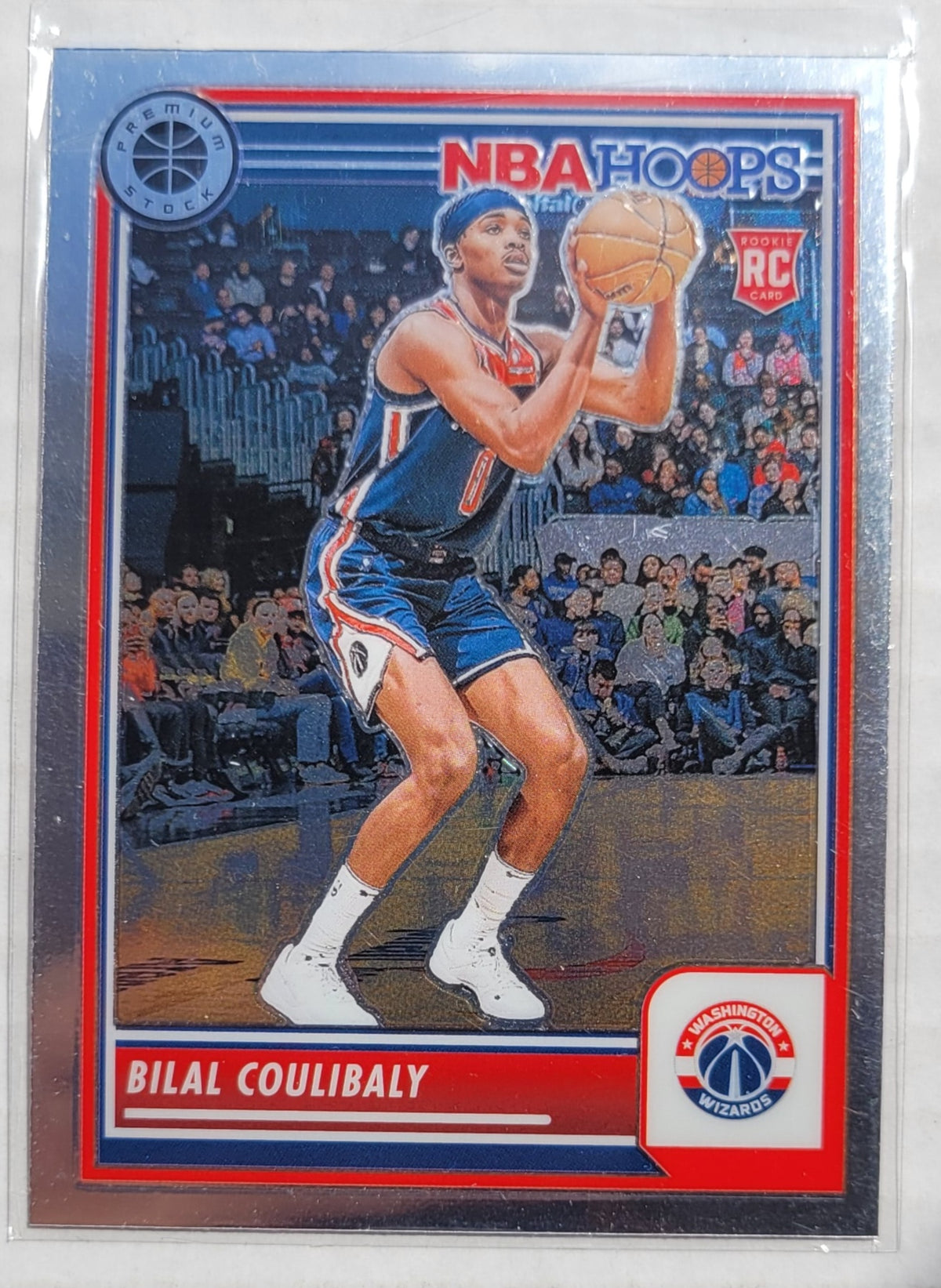 Bilal Coulibaly - 2023-24 Hoops Premium Stock #175 RC