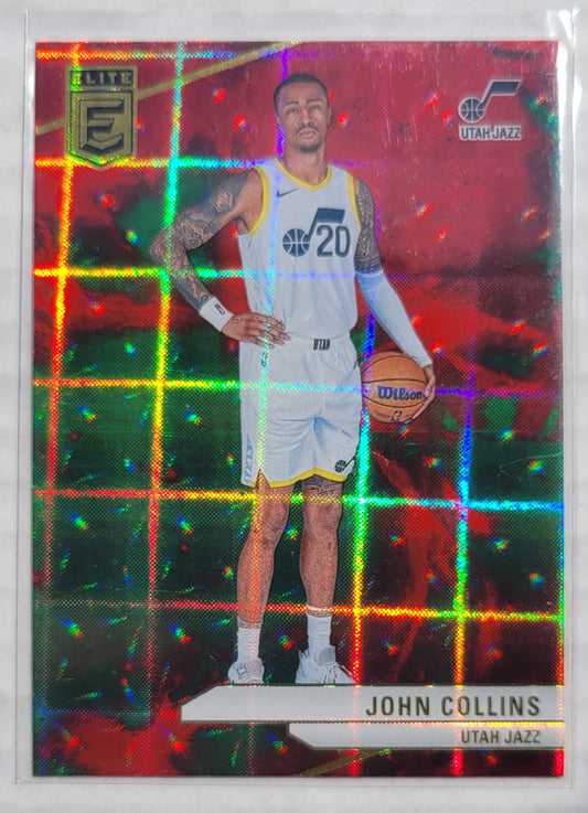 John Collins - 2023-24 Elite International Hyper Red and Green #13