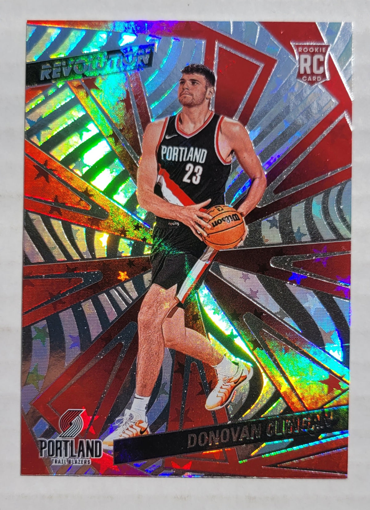 Donovan Clingan - 2024-25 Panini Revolution Astro #108 RC