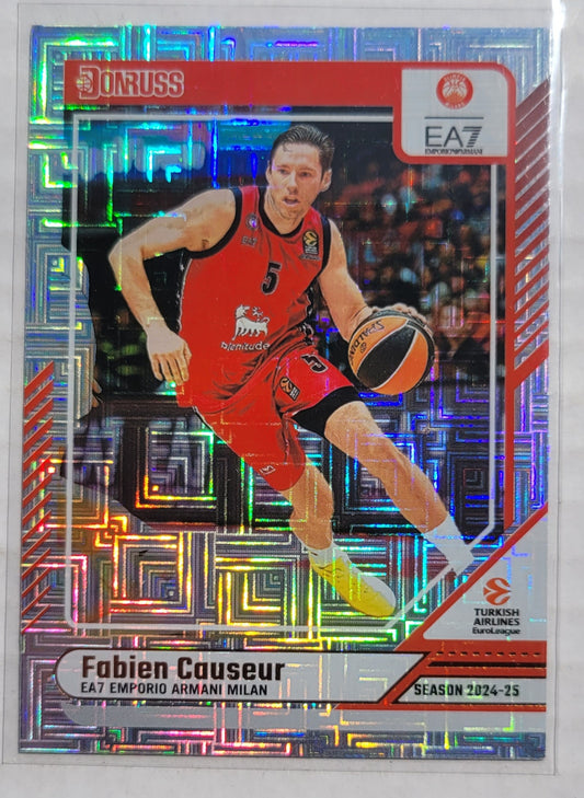 Fabien Causeur - 2024-25 Donruss Turkish Airlines EuroLeague #76