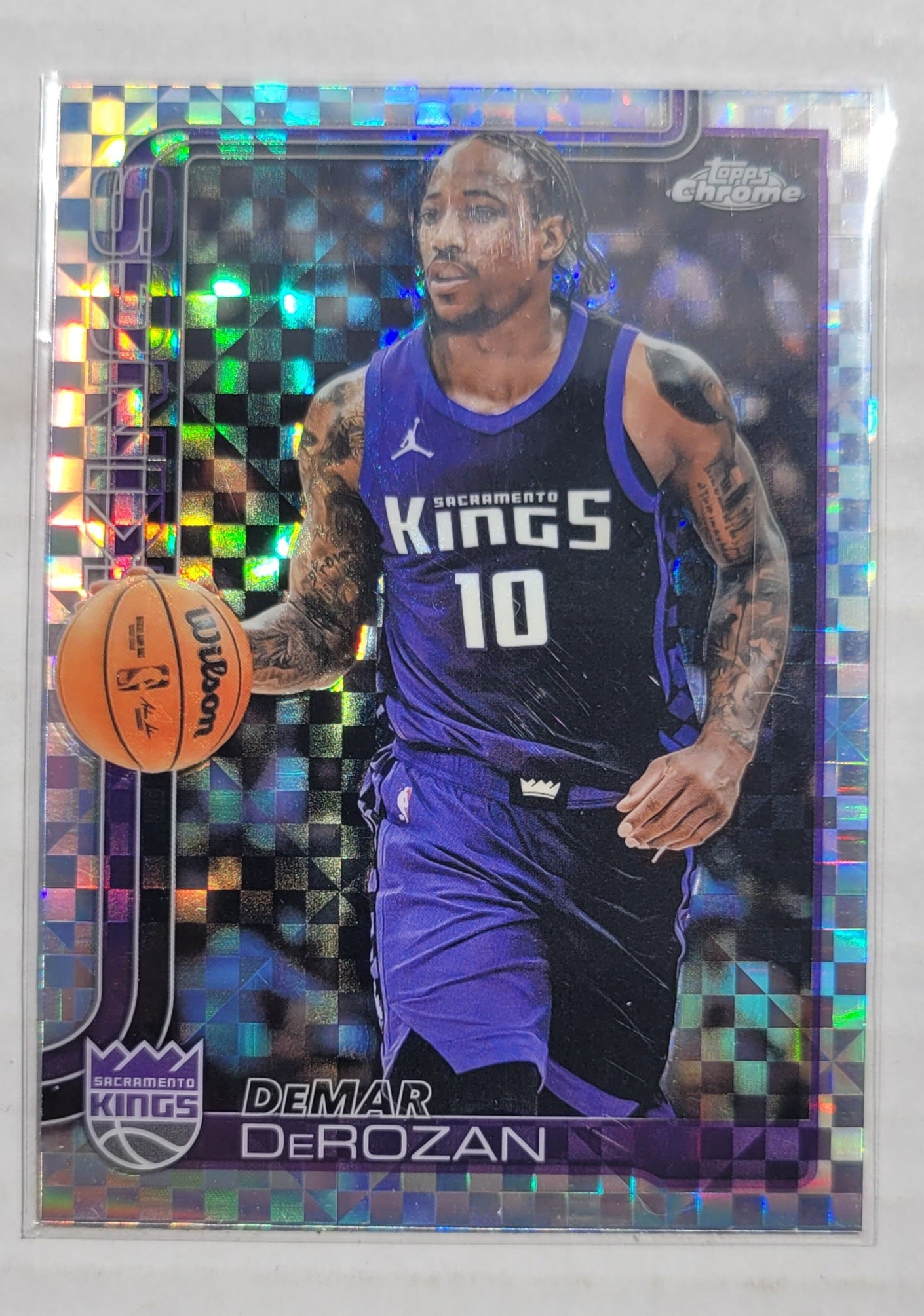 DeMar DeRozan - 2025-26 Topps Chrome X-Fractors #240