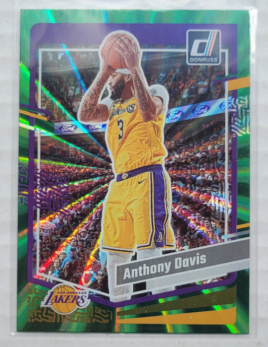 Anthony Davis - 2023-24 Donruss Holo Green Laser #130