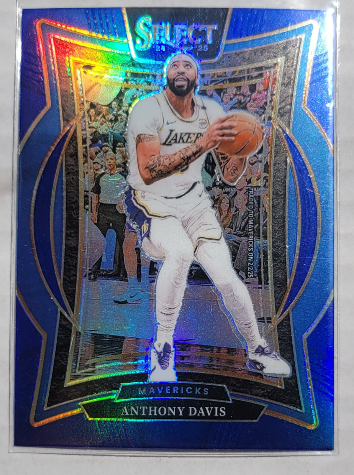 Anthony Davis - 2024-25 Select Blue Prizms #25