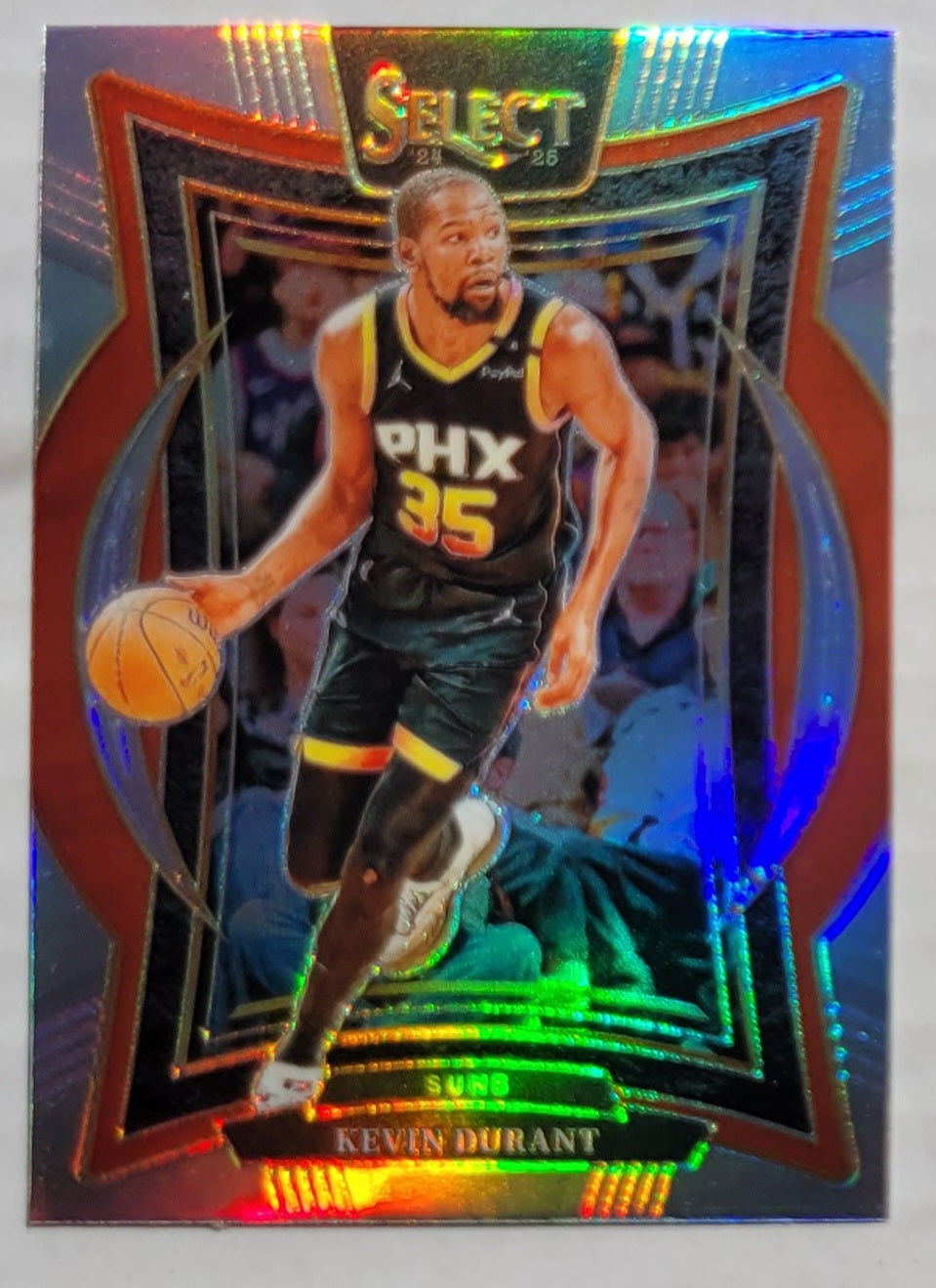 Kevin Durant - 2024-25 Select Silver Prizms #51