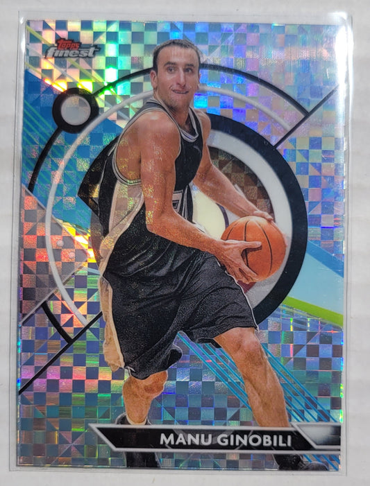 Manu Ginobili - 2023-24 Finest Checkerboard Refractors #59 C