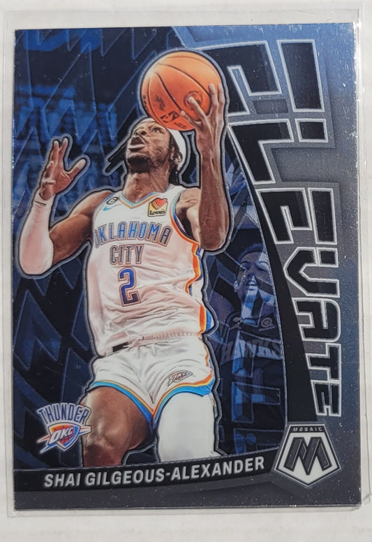 Shai Gilgeous-Alexander - 2022-23 Panini Mosaic Elevate #13