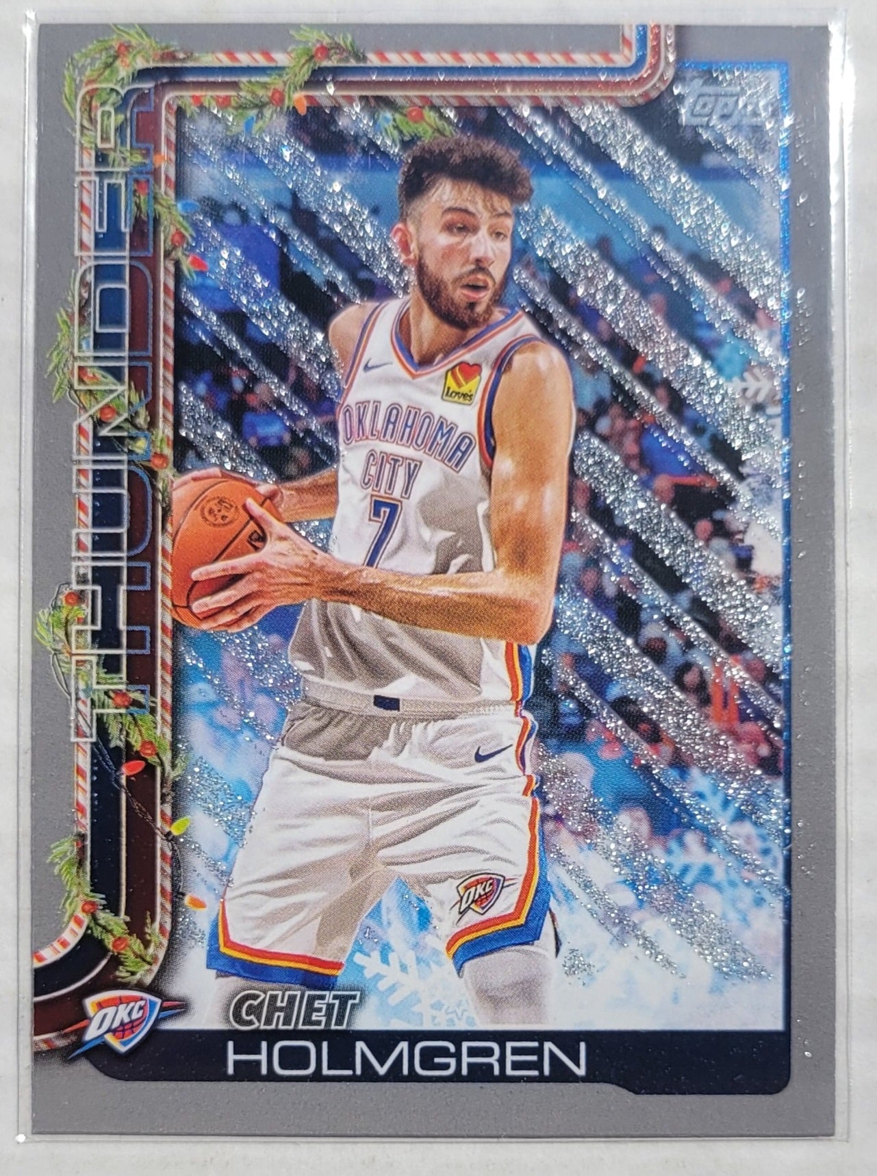 Chet Holmgren - 2025-26 Topps Holiday Glitter Holiday #H93