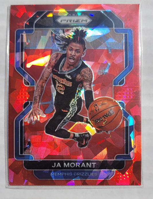 Ja Morant - 2021-22 Panini Prizm Prizms Red Ice #194