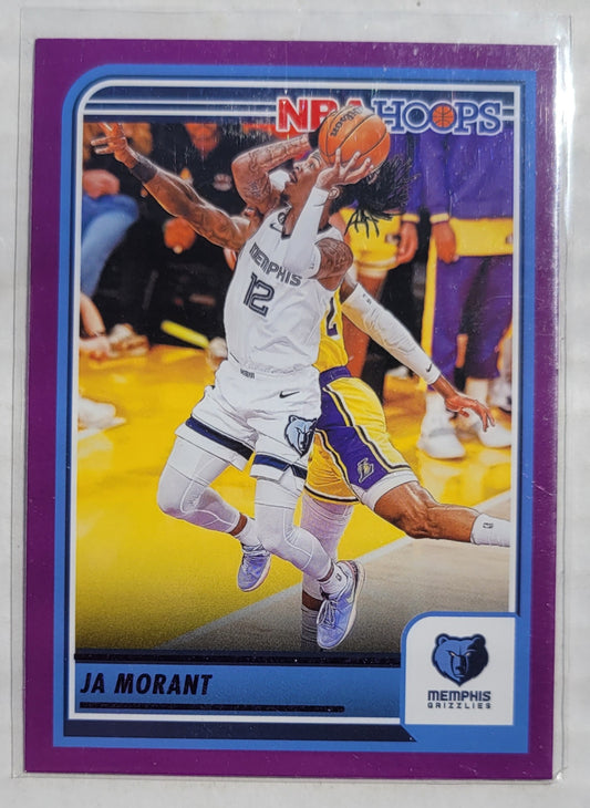 Ja Morant - 2023-24 Hoops Purple #23