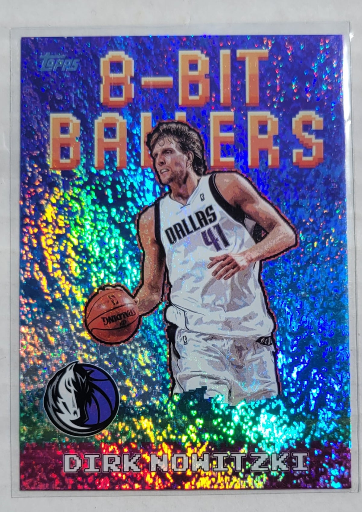 Dirk Nowitzki - 2025-26 Topps 8-Bit Ballers Holo Foil #8B22