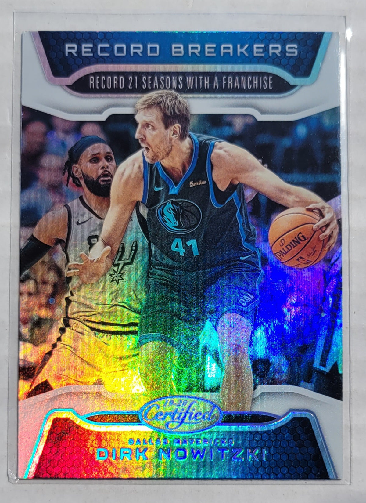 Dirk Nowitzki - 2019-20 Certified Record Breakers #1