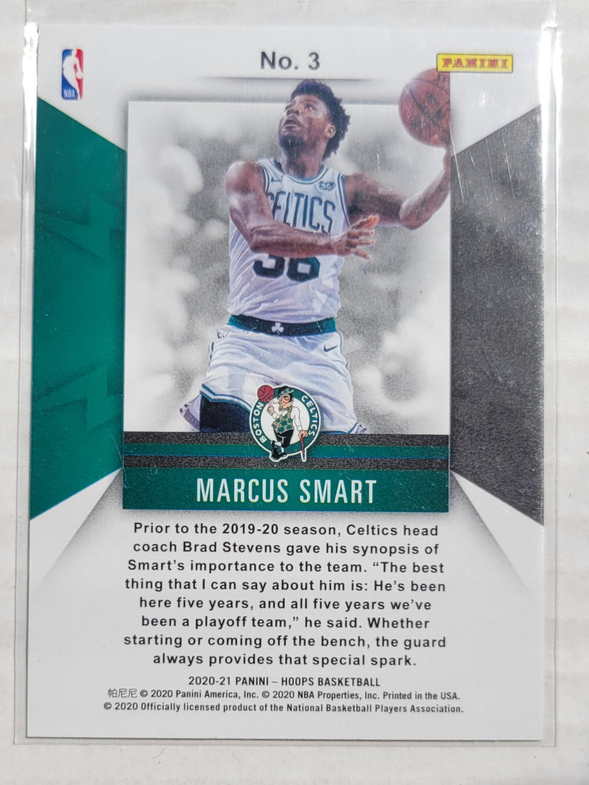 Marcus Smart - 2020-21 Hoops Spark Plugs #3