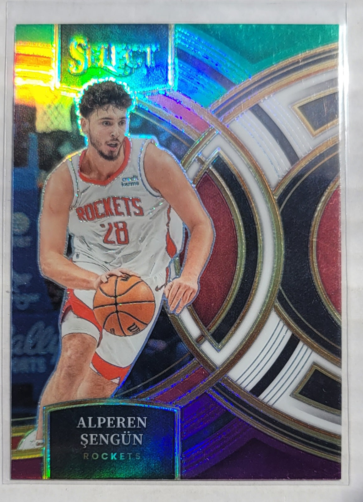 Alperen Sengun - 2023-24 Select Prizms Green White Purple #188