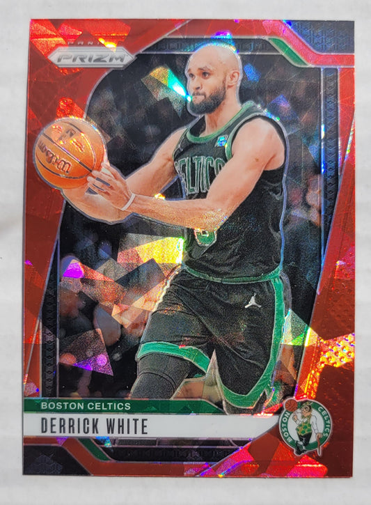 Derrick White - 2024-25 Panini Prizm Prizms Red Ice #66