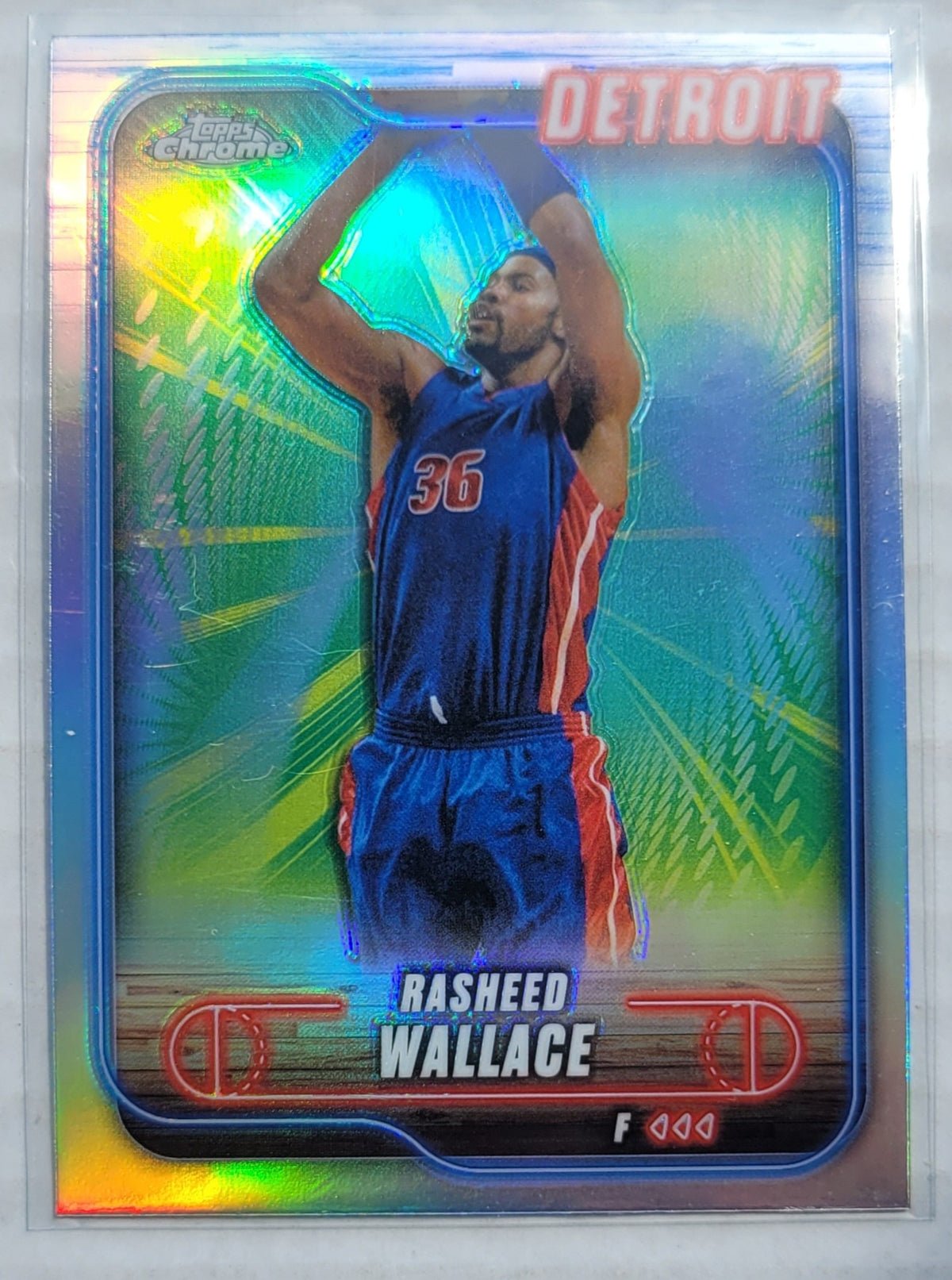 Rasheed Wallace - 2024-25 Topps Chrome Refractors #23