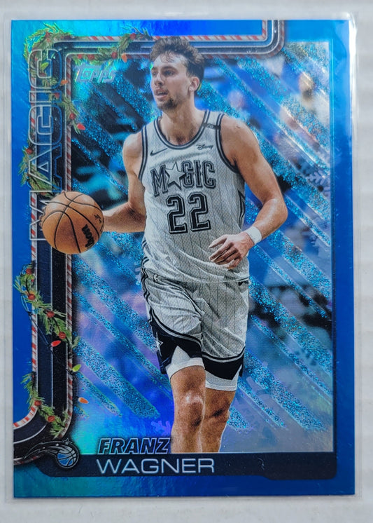 Franz Wagner - 2025-26 Topps Holiday Blue Metallic Glitter Holiday #H69
