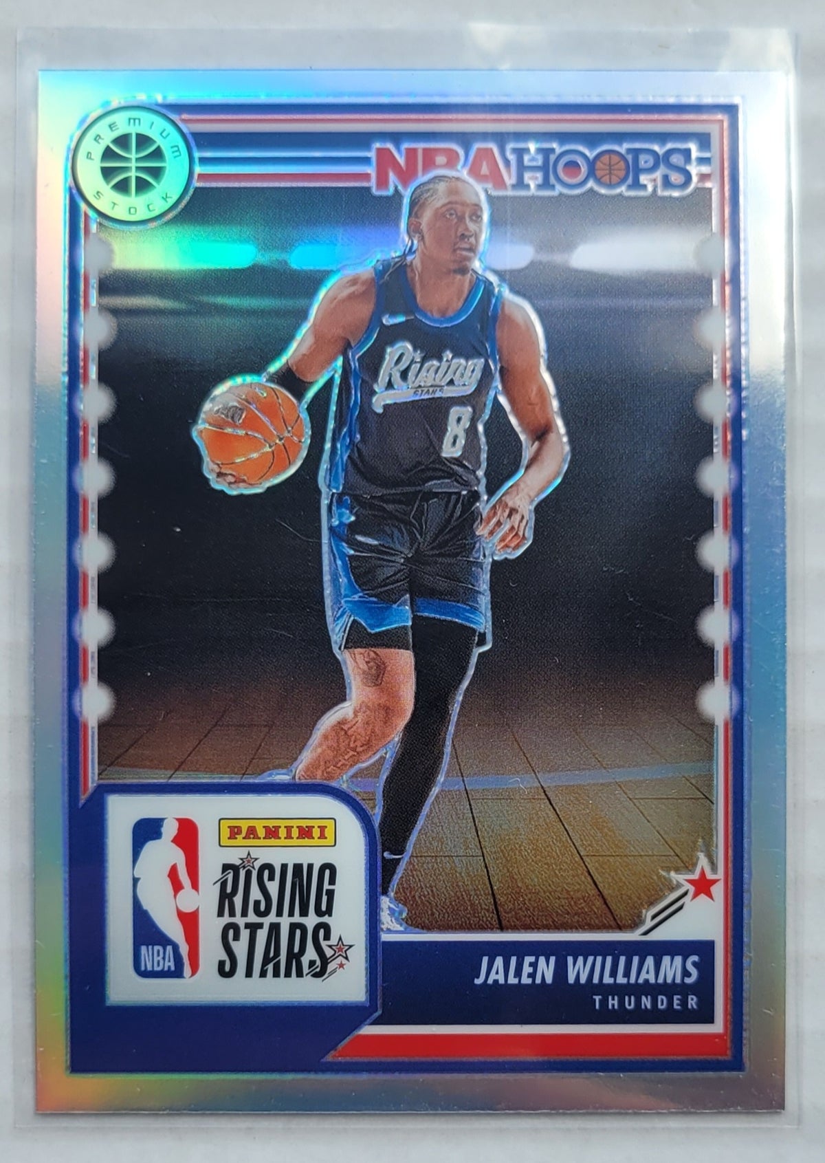 Jalen Williams - 2023-24 Hoops Premium Stock Silver Prizm #290 RS