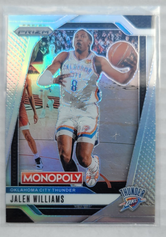 Jalen Williams - 2024-25 Panini Prizm Monopoly Silver #81