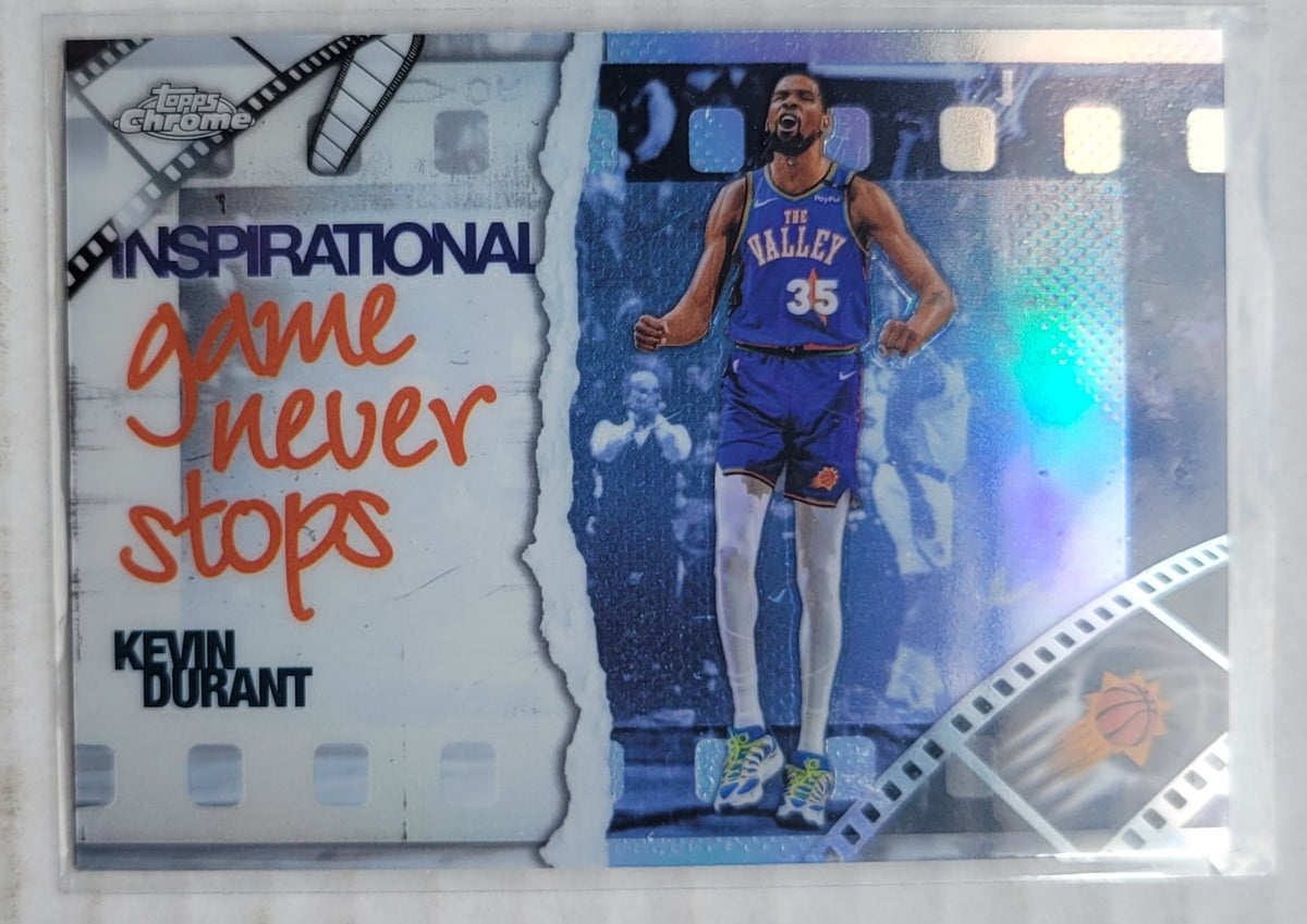 Kevin Durant - 2025-26 Topps Chrome Inspirational Refractors #IP4