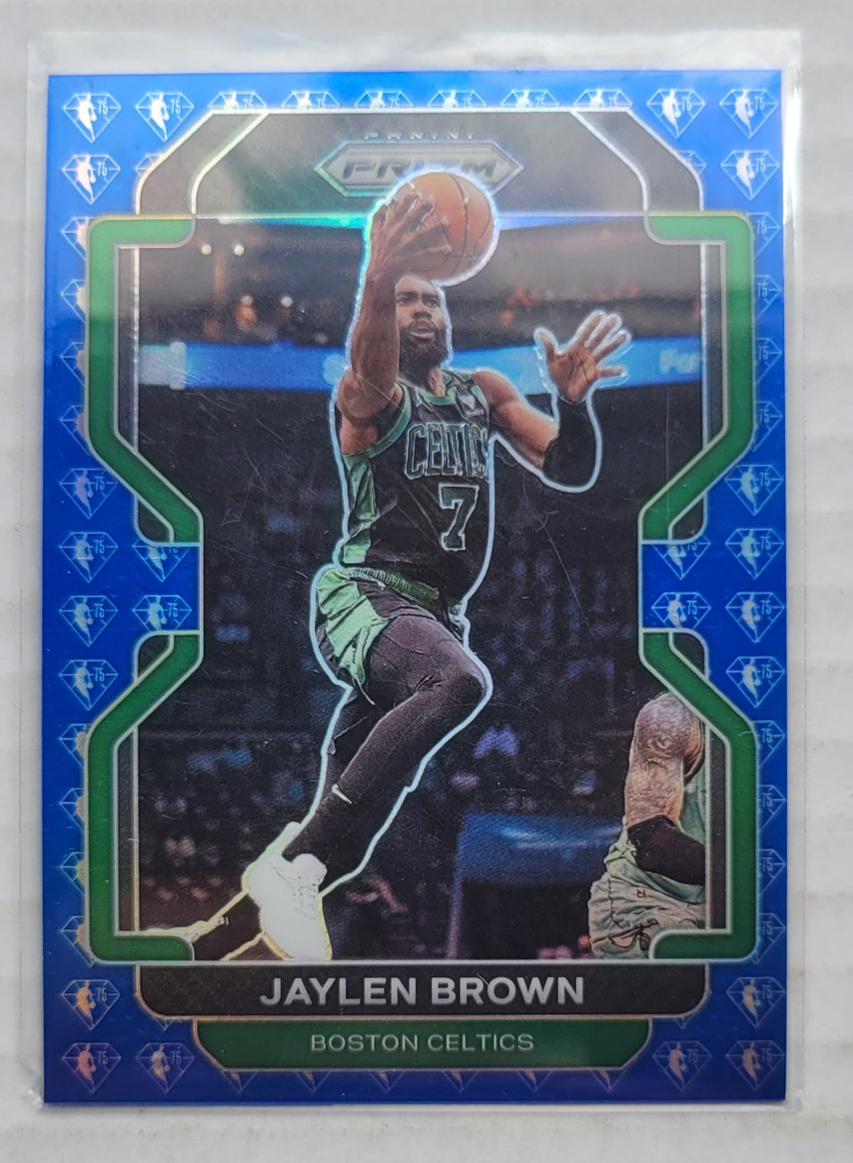 Jaylen Brown - 2021-22 Panini Prizm Prizms NBA 75th Anniversary #97